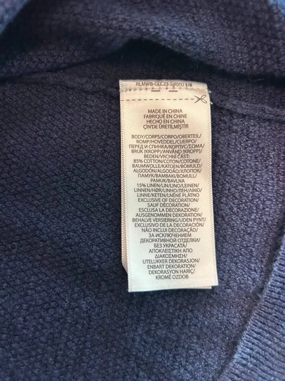 Polo Ralph Lauren Men’s XL Navy Blue Short Sleeve Polo Shirt